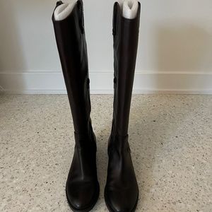 INC Chocolate Fawne Riding Boots